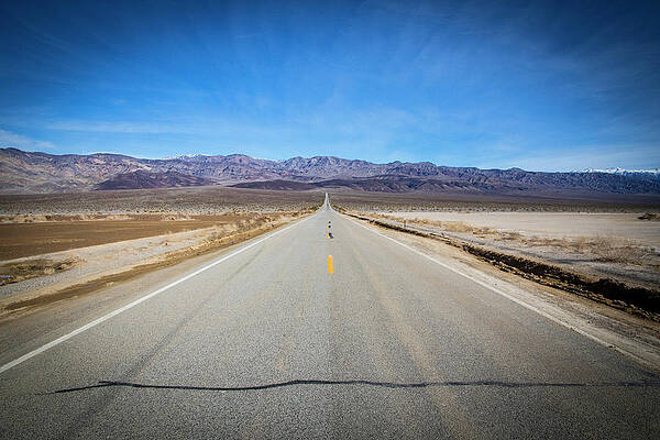 Photograph - Panamint Valley - Highway 190 by Jonathan Babon