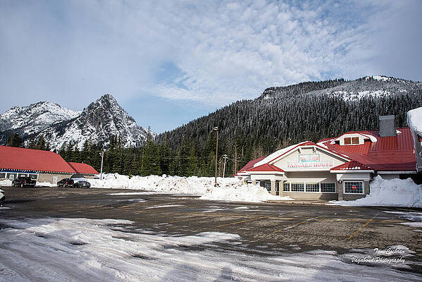 Wall Art featuring the photograph Pancake Parking At Snoqualmie Pass by Tom Cochran