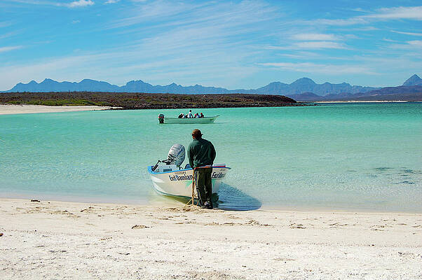 Landscape Photograph - Panga Launch by William Scott Koenig