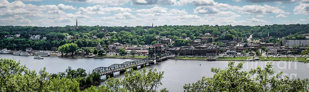 Landscape Photograph - Panorama Of Stillwater Minnesota by Mark Triplett