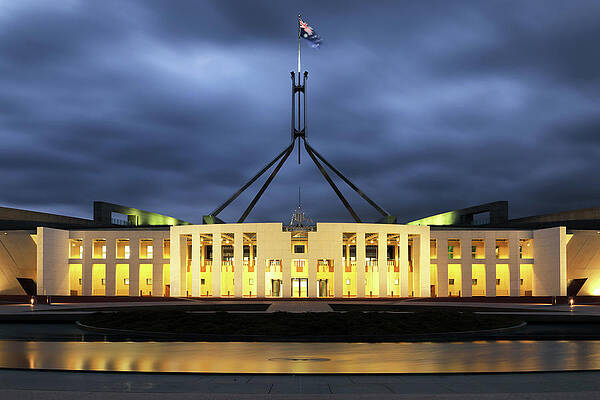 Wall Art featuring the photograph Parliament House by Nicholas Blackwell