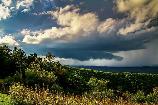 Wall Art featuring the photograph Partly Cloudy by Deb Beausoleil