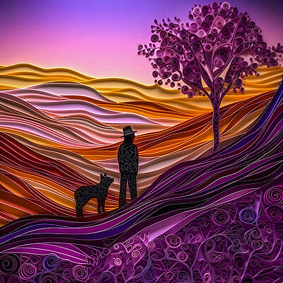 Digital Art - Partners by Paul Charles