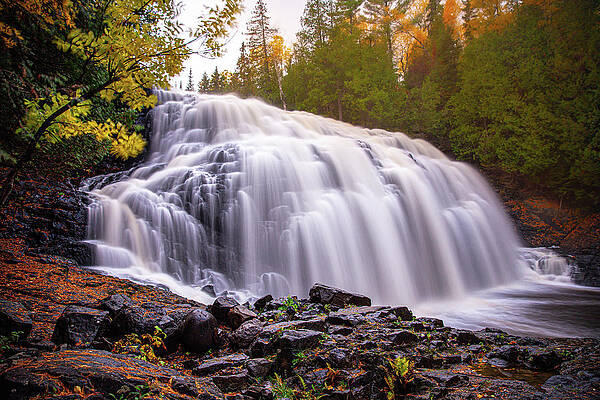 Wall Art featuring the photograph Partridge Falls by Adam Mateo Fierro