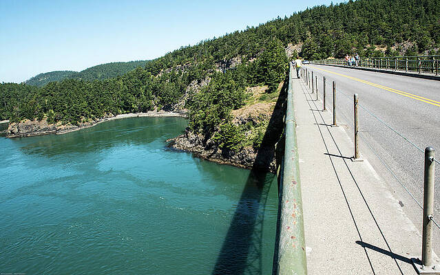 State Route 20 Photograph - Pass Island And SR 20 by Tom Cochran