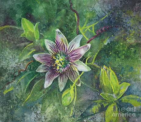 Wall Art featuring the painting Passion by Sybil Riead