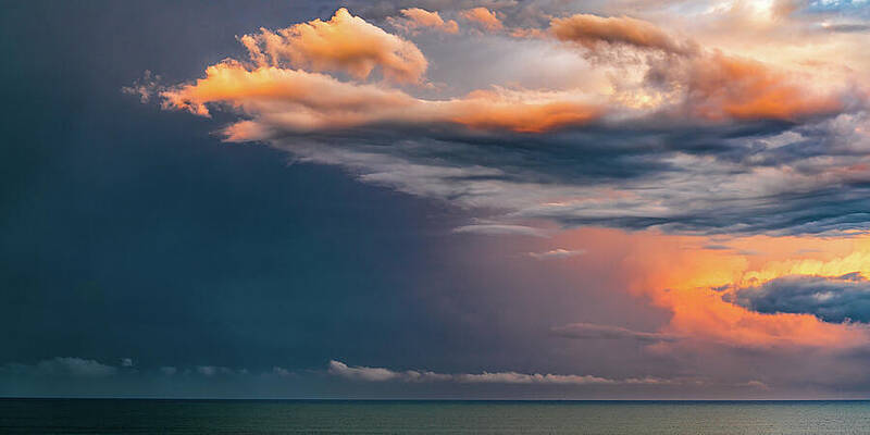 Sunrise Wall Art featuring the photograph Pastel Sunrise Mazatlan Mexico by Tommy Farnsworth