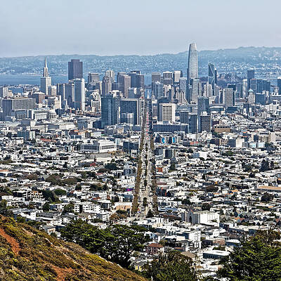 San Francisco Photograph - Path Of Gold - San Francisco by KJ Swan
