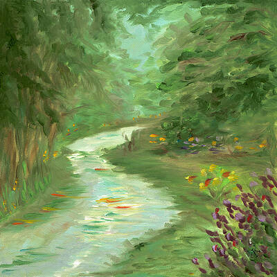 Painting - Path To Serenity by Juliette Becker