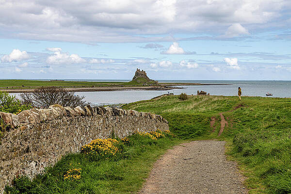 Pathway to Coastal Castle Photograph