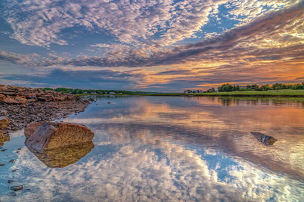 Wall Art featuring the photograph Pause And Reflect by Penny Polakoff