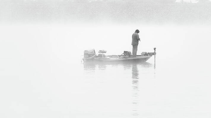 Water Wall Art featuring the photograph Peace On The Water by Jason Fink