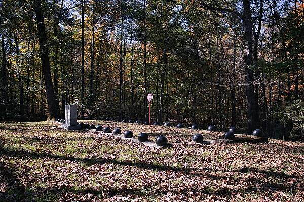 Confederate Wall Art featuring the photograph Peacefully At Rest by American Landscapes