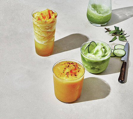 Vibrant Photograph - Peak-Season Slushies by Alex Lau