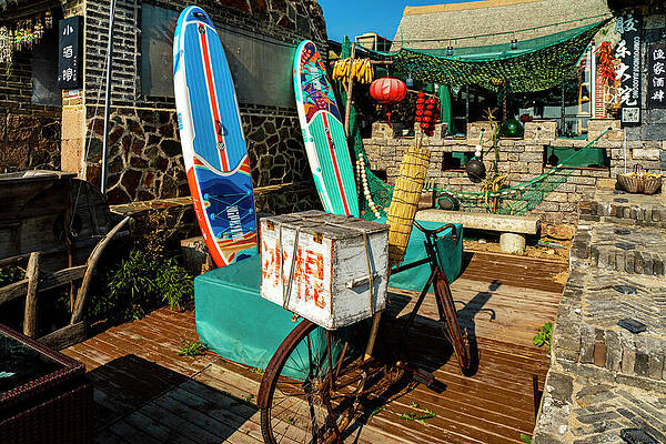 Vibrant Photograph - A Great Day For Pedaling Or Paddling by Anthony Hightower