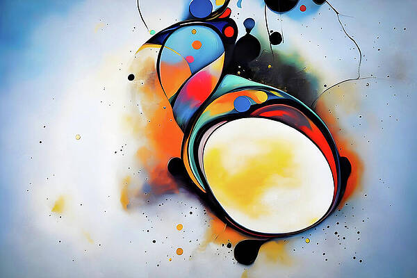 Color Wall Art featuring the digital art Penguin by Ursula Abresch