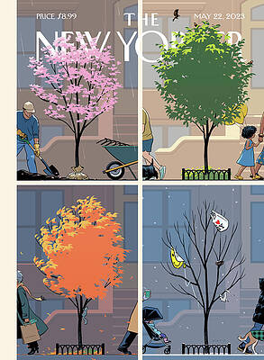 Four Seasons in New York City Wall Art