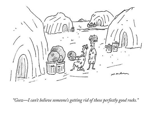 Good Drawing - Perfectly Good Rocks by Michael Maslin