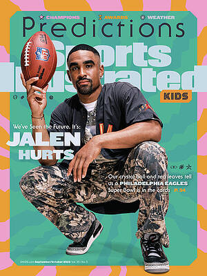 Jalen Hurts on Sports Illustrated Kids Wall Art