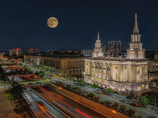 Philadelphia Pennsylvania Temple Print