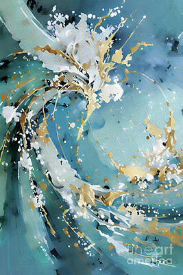 Wall Art featuring the painting Philippians 1 9. Abounding Love by Mark Lawrence