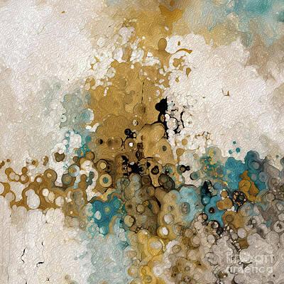 Wall Art featuring the painting Philippians 3 20. I Am A Citizen Of Heaven. Abstract Christian Wall Art by Mark Lawrence