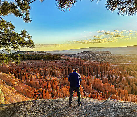 Photograph - Photographer's Dream At Bryce Canyon by Ron Long Ltd Photography