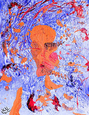 Wall Art featuring the painting A- Pieces Of You by Alex John Bergerman