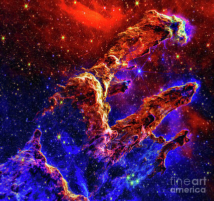 Pillars of Creation Nebula Photograph