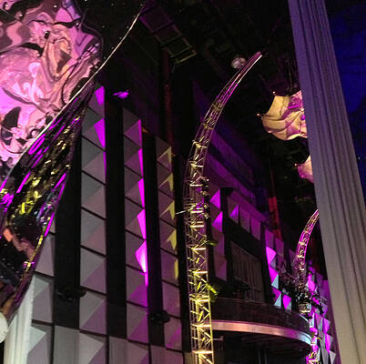 Wall Art featuring the photograph Pink And Purple Abstract by Juliette Becker