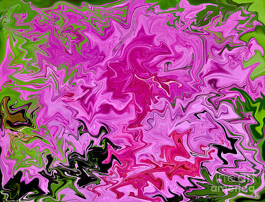 Reflection Photograph - Pink Percussions by Debra Banks