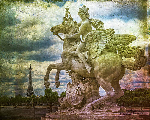 Sky Photograph - Place De La Concorde by Steven Dos Remedios