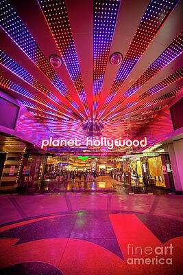 Wall Art featuring the photograph Planet Hollywood Las Vegas by FeelingVegas Wall Art and Prints