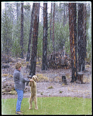 Happy Wall Art featuring the photograph Play Time by Ed Wilkerson