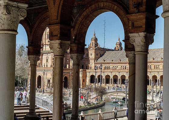 Architecture Wall Art featuring the photograph Plaza De Americas 28 by William Norton