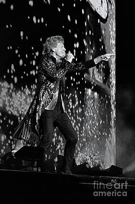 Keith Richards Wall Art featuring the photograph Please To Meet You by La Dolce Vita