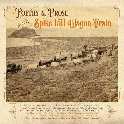 Wall Art featuring the photograph Poetry And Prose Meets Spike 150 by Carla E