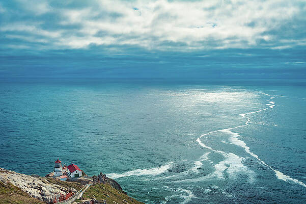 California Photograph - Point Reyes Lighthouse, California by Abbie Warnock