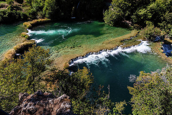 Beautiful Photograph - Pools And Waterfalls by Craig A Walker