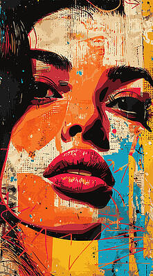 Dynamic Photograph - Pop Art Collage by Printed View