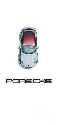 Wall Art featuring the photograph Porsche 911 Turbo S Classic Car HQ by Stefano Senise