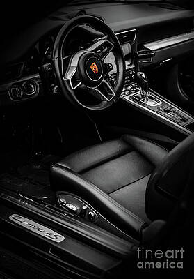 Luxury Car Interior Detail Wall Art
