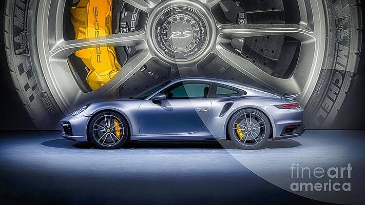 Wall Art featuring the photograph Porsche Poster Wall Art by Stefano Senise