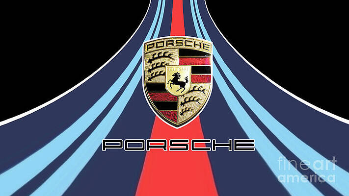 Wall Art featuring the photograph Porsche Rally Design by Stefano Senise