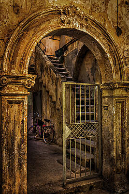 Architecture Wall Art featuring the photograph Portal To My Past by Elvira Peretsman