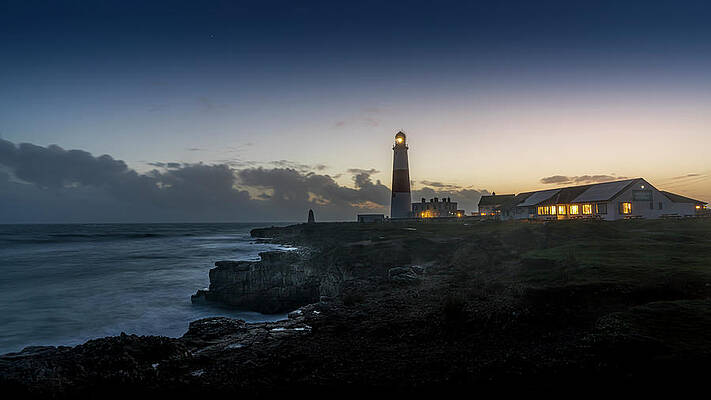 Landscape Photograph - Portland Bill Coastline by Chris Boulton
