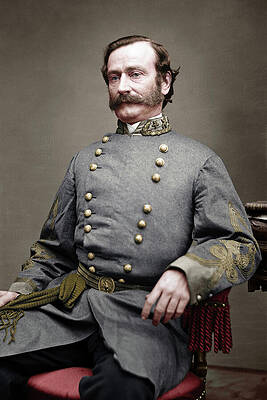 Civil War Officer Portrait Wall Art