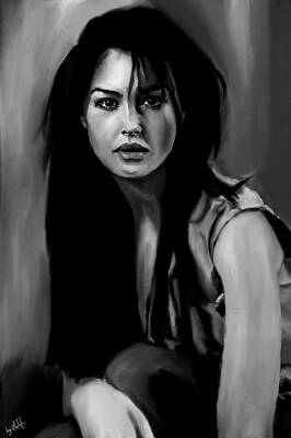 Monica Bellucci, Italian Actress Print