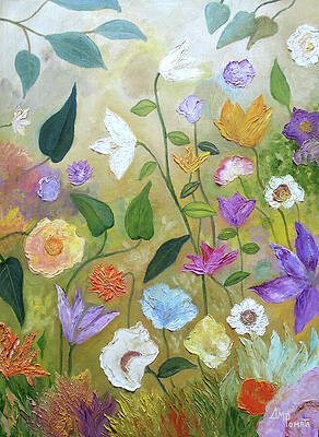 Flower Surge by Angeles M Pomata