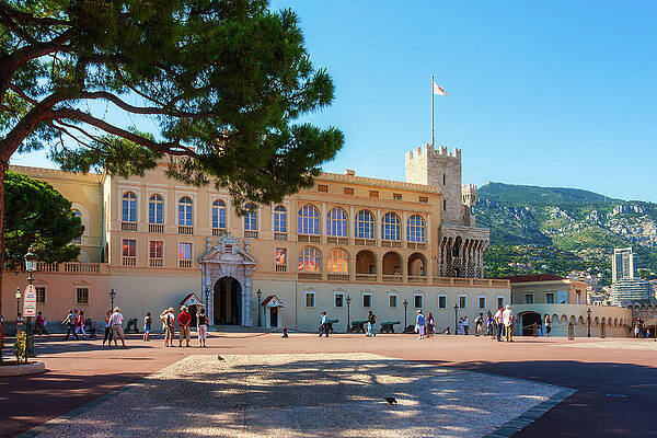 Palace of Monaco in Sunlight Wall Art